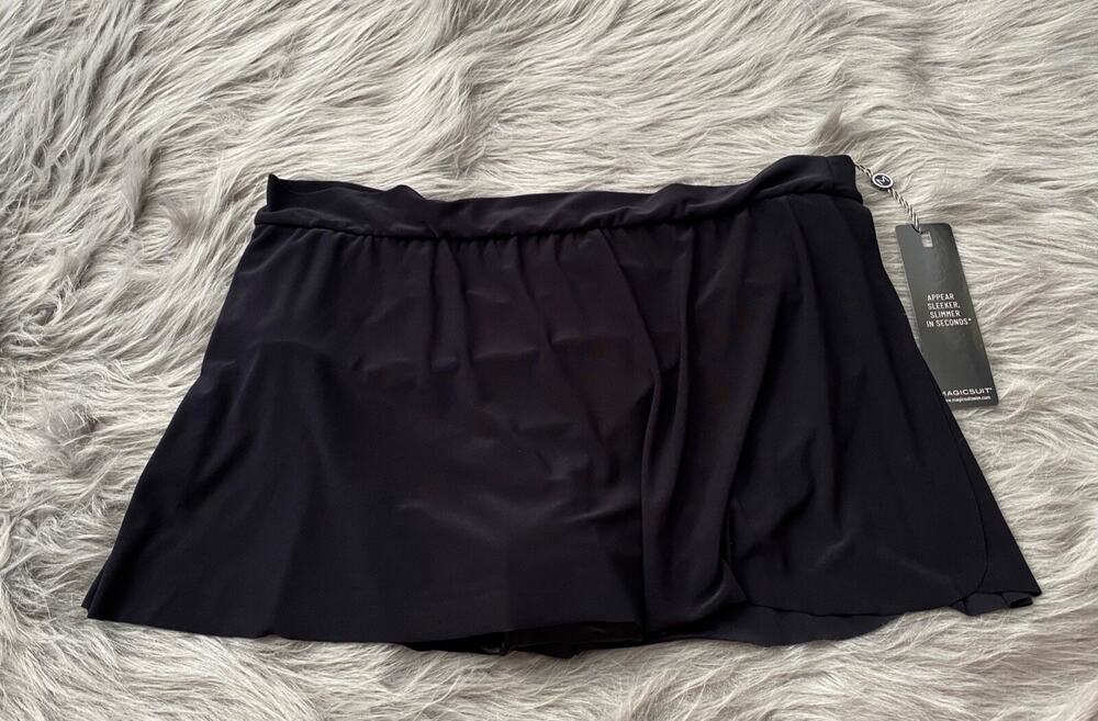 Magicsuit Swim Skirt Black Jersey Tennis Skirt 6006071 Bikini Bottom 16